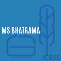Ms Bhatgama Middle School Logo