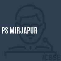 Ps Mirjapur Primary School Logo