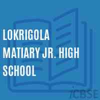 Lokrigola Matiary Jr. High School Logo