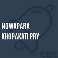 Nowapara Khopakati Pry Primary School Logo