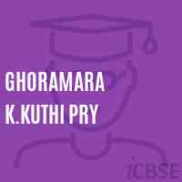 Ghoramara K.Kuthi Pry Primary School Logo