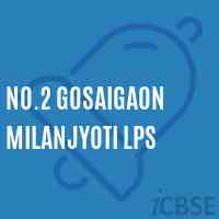 No.2 Gosaigaon Milanjyoti Lps Primary School Logo