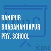 Ranipur Bhabanandapur Pry. School Logo