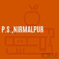 P.S.,Nirmalpur Primary School Logo
