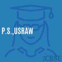 P.S.,Usraw Primary School Logo