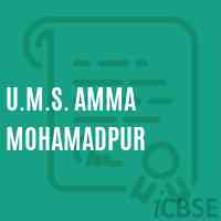 U.M.S. Amma Mohamadpur Middle School Logo