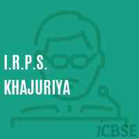 I.R.P.S. Khajuriya Primary School Logo