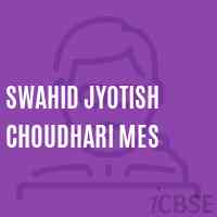 Swahid Jyotish Choudhari Mes Middle School Logo