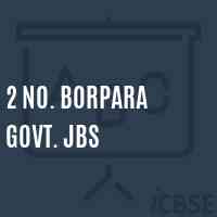 2 No. Borpara Govt. Jbs Primary School Logo