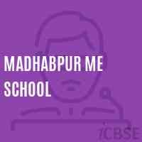 Madhabpur Me School Logo