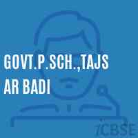Govt.P.Sch.,Tajsar Badi Primary School Logo
