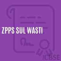 Zpps Sul Wasti Primary School Logo
