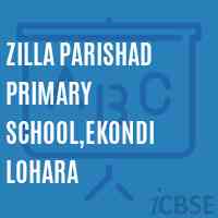Zilla Parishad Primary School,Ekondi Lohara Logo