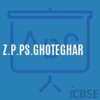 Z.P.Ps.Ghoteghar Middle School Logo