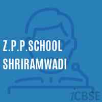 Z.P.P.School Shriramwadi Logo
