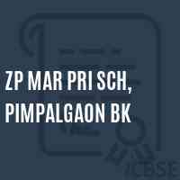 Zp Mar Pri Sch, Pimpalgaon Bk Primary School Logo