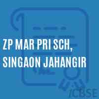 Zp Mar Pri Sch, Singaon Jahangir Primary School Logo