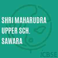 Shri Maharudra Upper Sch. Sawara Secondary School Logo