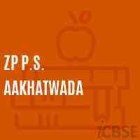 Zp P.S. Aakhatwada Middle School Logo