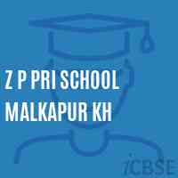 Z P Pri School Malkapur Kh Logo