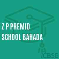 Z P Premid School Bahada Logo