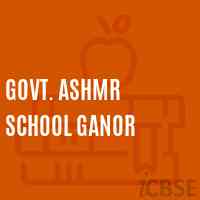 Govt. Ashmr School Ganor Logo