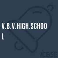 V.B.V.High.School Logo