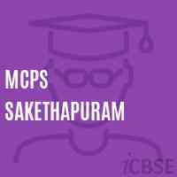 Mcps Sakethapuram Primary School Logo