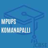 Mpups Komanapalli Middle School Logo