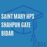 Saint Mary Hps Shahpur Gate Bidar Middle School Logo