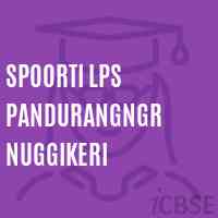 Spoorti Lps Pandurangngr Nuggikeri School Logo