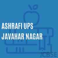 Ashrafi Ups Javahar Nagar Middle School Logo