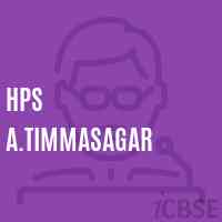 Hps A.Timmasagar Middle School Logo