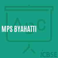 Mps Byahatti Middle School Logo