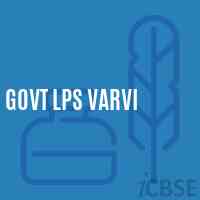 Govt Lps Varvi Primary School Logo