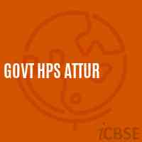 Govt Hps Attur Middle School Logo