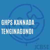 Ghps Kannada Tenginagundi Middle School Logo