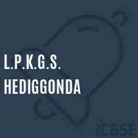 L.P.K.G.S. Hediggonda Primary School Logo
