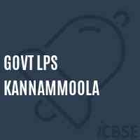 Govt Lps Kannammoola Primary School Logo