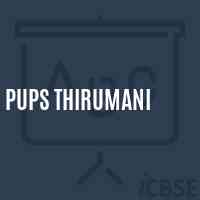 Pups Thirumani Primary School Logo