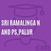 Sri Ramalinga N and PS,Palur Primary School Logo