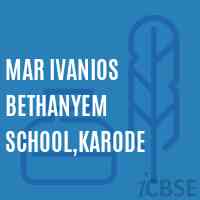 Mar Ivanios Bethanyem School,Karode Logo