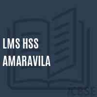 Lms Hss Amaravila High School Logo