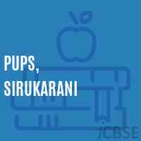 PUPS, Sirukarani Primary School Logo