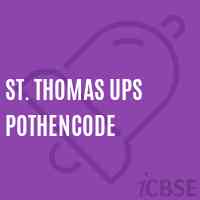 St. Thomas Ups Pothencode Upper Primary School Logo