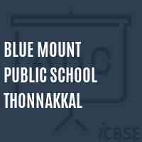 Blue Mount Public School Thonnakkal Logo
