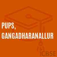 Pups, Gangadharanallur Primary School Logo