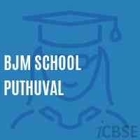 Bjm School Puthuval Logo