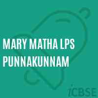 Mary Matha Lps Punnakunnam Primary School Logo