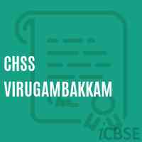 Chss Virugambakkam High School Logo
